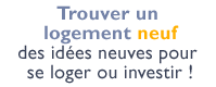 Immobilier neuf, programmes immobiliers neufs et terrains à bâtir