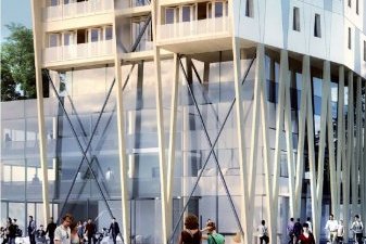 tour en bois Saint-Etienne