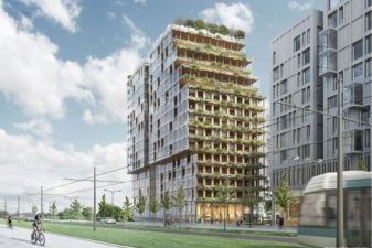 Du logement neuf en bois en plein Paris