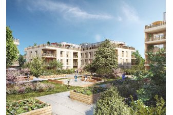 Care Promotion et Grand Paris Aménagement réalisent un ensemble de 139 logements dans un écoquartier de Saint-Cyr-l'Ecole en région parisienne.