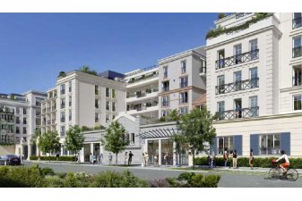 Eiffage Immobilier et Coffim viennent de livrer 350 appartements neufs dans un écoquartier de Gagny en Seine-Saint-Denis. | Domaine Gaïa / Gagny / Eiffage Immobilier & Coffim