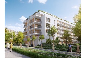 Le promoteur Gambetta commercialise un programme neuf écologique de 42 appartements à Bagneux, réalisé en terre crue. | Terre & Ciel / Bagneux / groupe Gambetta
